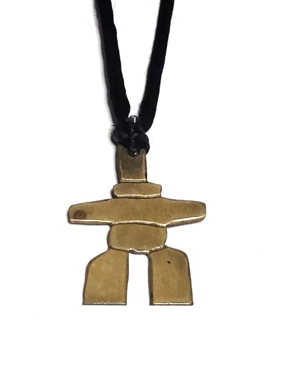 Inukshuk pendant necklace